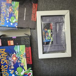 Super nintendo yoshi safari in box