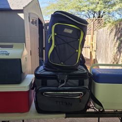 Variety Of Small Coolers/lunchboxes