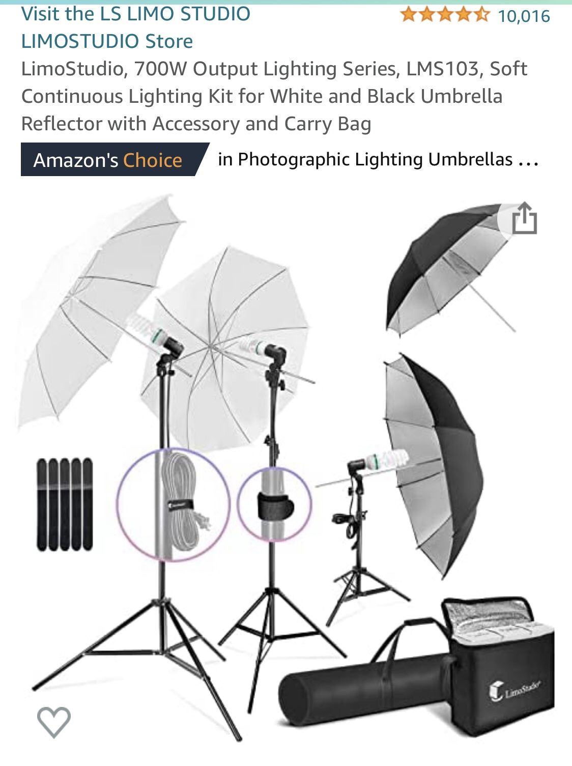 Lighting Setup With Backdrop Stand And Drape