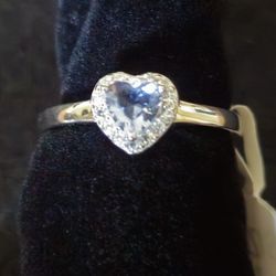 Heart Ring In Silver 