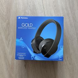 PlayStation Gold Wireless Headset