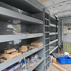 Ford Transit Shelving And Ladder Rack