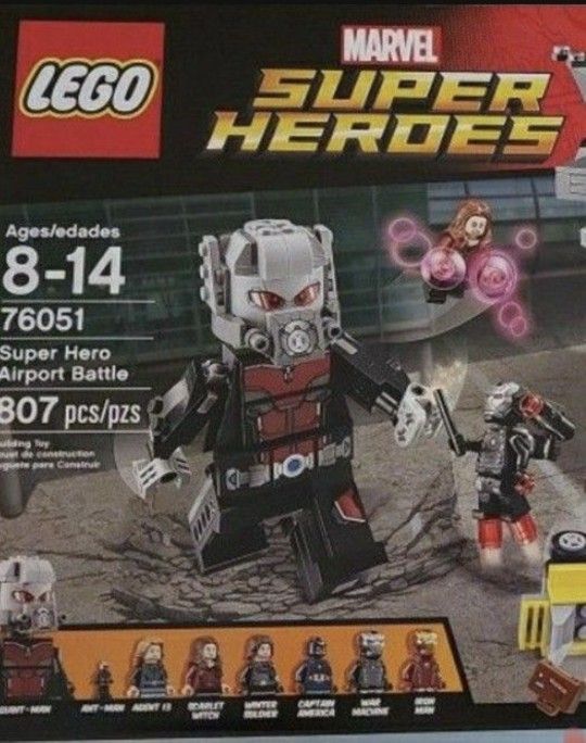 LEGO 76051 Captain America Civil War SUPER HERO AIRPORT BATTLE New