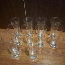 10 Beer Glasses-$10- West Kendall 