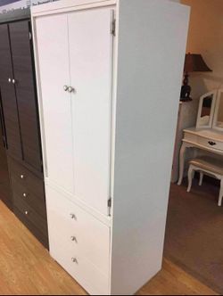 Tall wardrobe