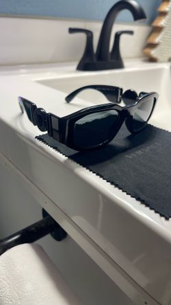 Versace Sunglasses Biggie Men’s Solid Black