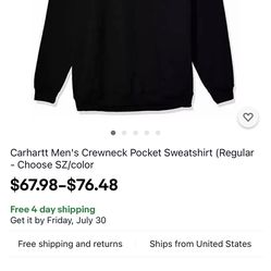 Carhartt Loose Fit Small Size Only