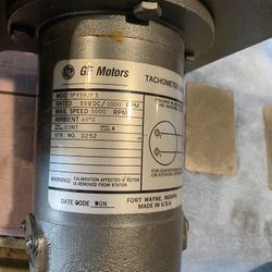 GE Tachometer Generator 