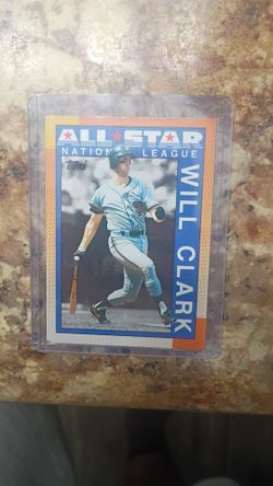 Topps Will Clark All-Star Baseball Card