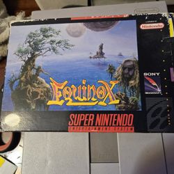 Super Nintendo - Equinox $70