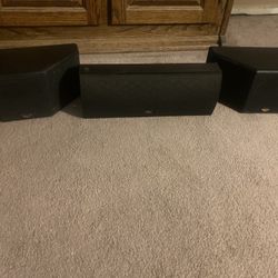 (3) Klipssch Speakers.     Works Great!