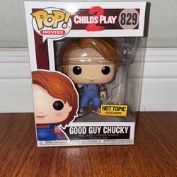 Funko Pop! Child's Play 2 Good Guy Chucky #829 Hot Topic Exclusive