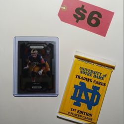 2024 Panini Prizm Draft Picks RC
Joe ALT Notre Dame 8 Card Pack