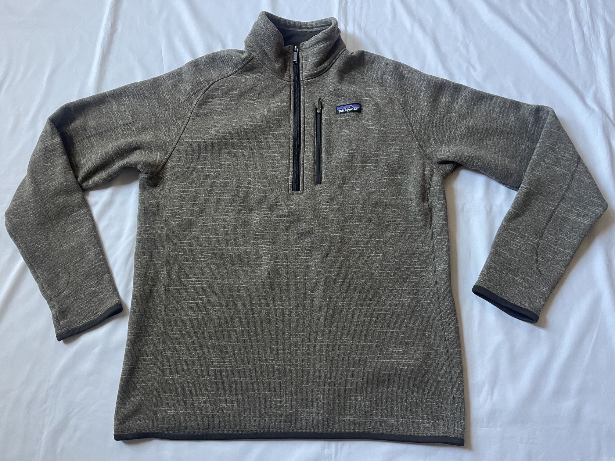 Patagonia Better Sweater Men Fleece Pullover Sweatshirt 1/4 Zip Long Sleeve L