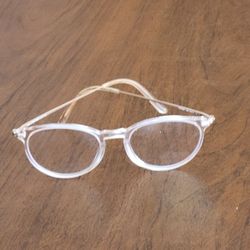 Jean Lafont Paris Hockney 7060 Transparent eyeglasses frame 49-19-148. 
Made in France. New, never been used. Frame only.