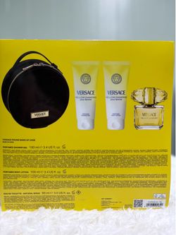 Versace Yellow Crystal Perfume Gift Set