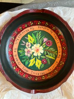 Hand painted bowl