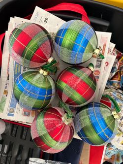 Glass Christmas Ornaments From Marshall’s