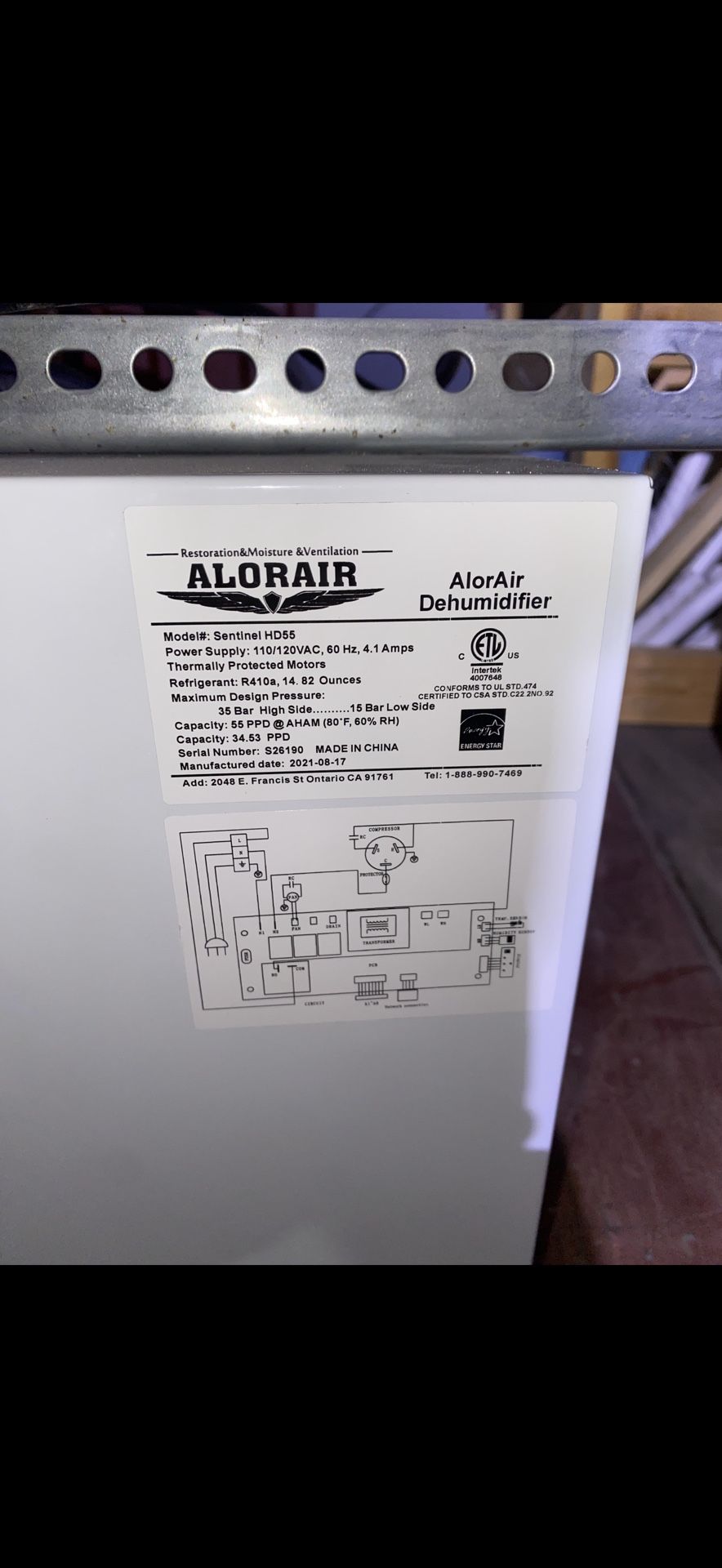 ALORAIR Dehumidifier