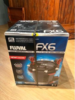 Fluval FX6 filter