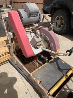 Table Brick Saw