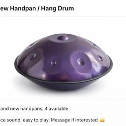 New Handpan / Hang Drum