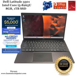 Dell Latitude 3301, Intel Core i5-5265U, 8GB, 1TB SSD "H91443"