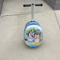 Bluey Kids Ride On Suitcase