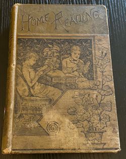 1887 Home Reading Illustrated Edition of Aesop's Fables