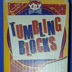 Used 2015 Tumbling Wooden Blocks Game.