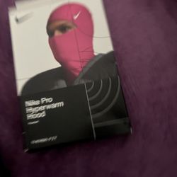 Pink Nike Pro Hyperwarm Hybrid