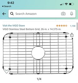 VIGO stainless kitchen sink