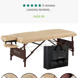 High End Massage Table - Very Comfortable! 