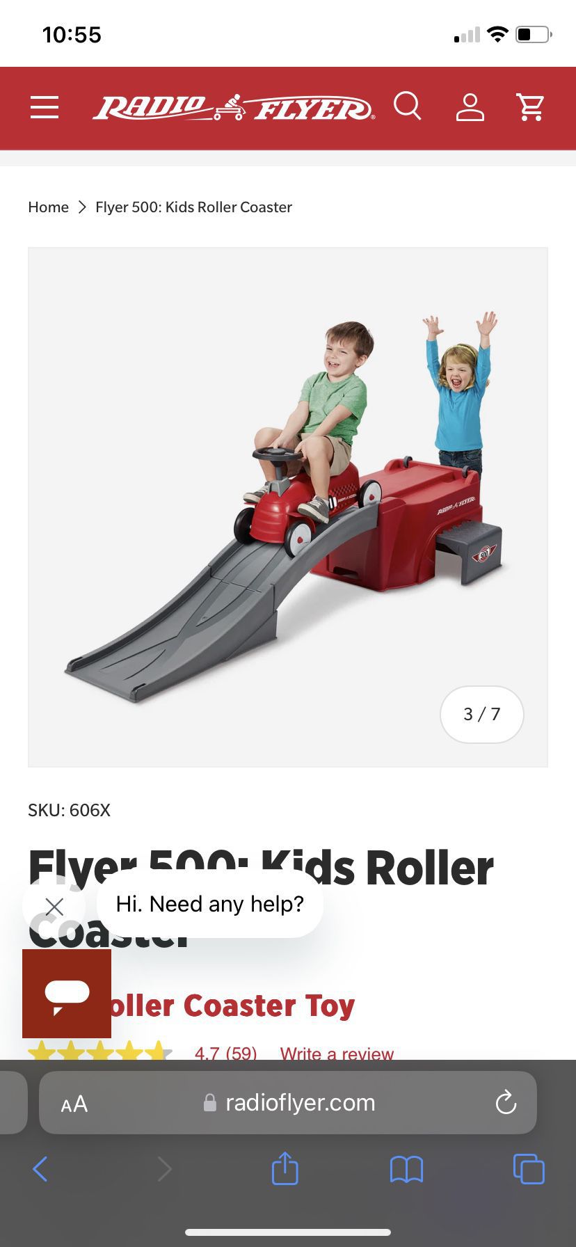  Radio Flyer Kid's Roller Coaster. FREE IN CASTLE ROCK!