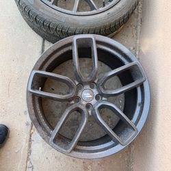 20x11 Dodge Scatpack wheel