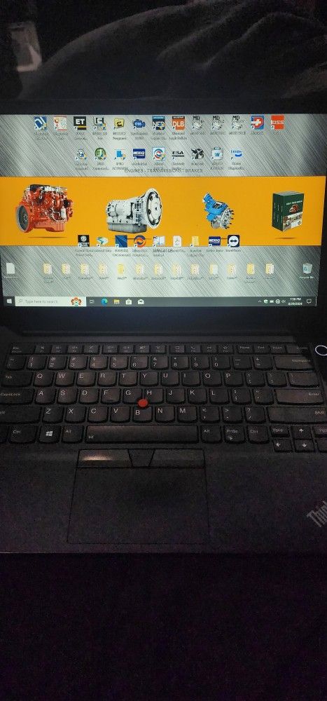 Lenovo Laptop Trucking Diagnostics Computer