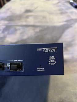 Netgear GS724T 24 Port Switch
