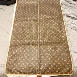Authentic Vintage Louis Vuitton Garment Bag Circa 1990's 