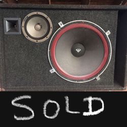 Cerwin Vega PD 18 Speakers (SOLD )