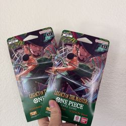 One piece legacy of the master Sleeved Booster Pack 