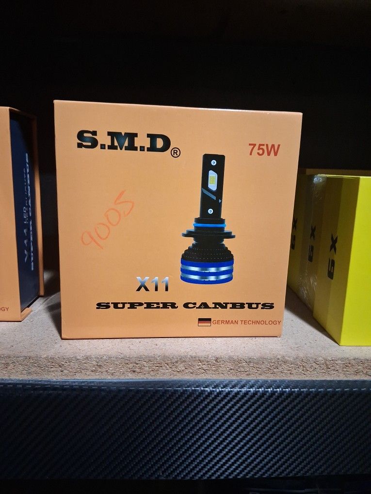 S.M.D LED Headlights X11 9005 75W