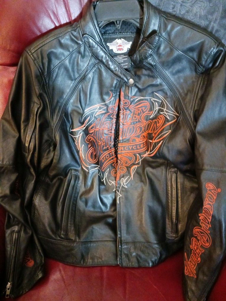 Ladies Harley Leather Jacket