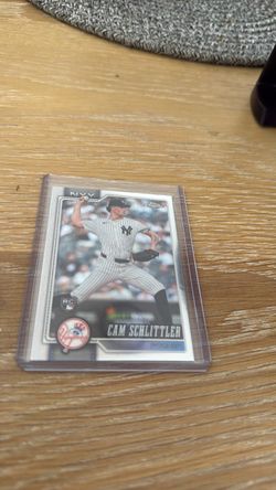 Cam Schlittler Topps Chrome 2026 Rookie Card Yankees