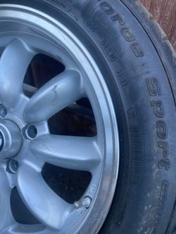 4 wheels and tires 15” BMW 2002