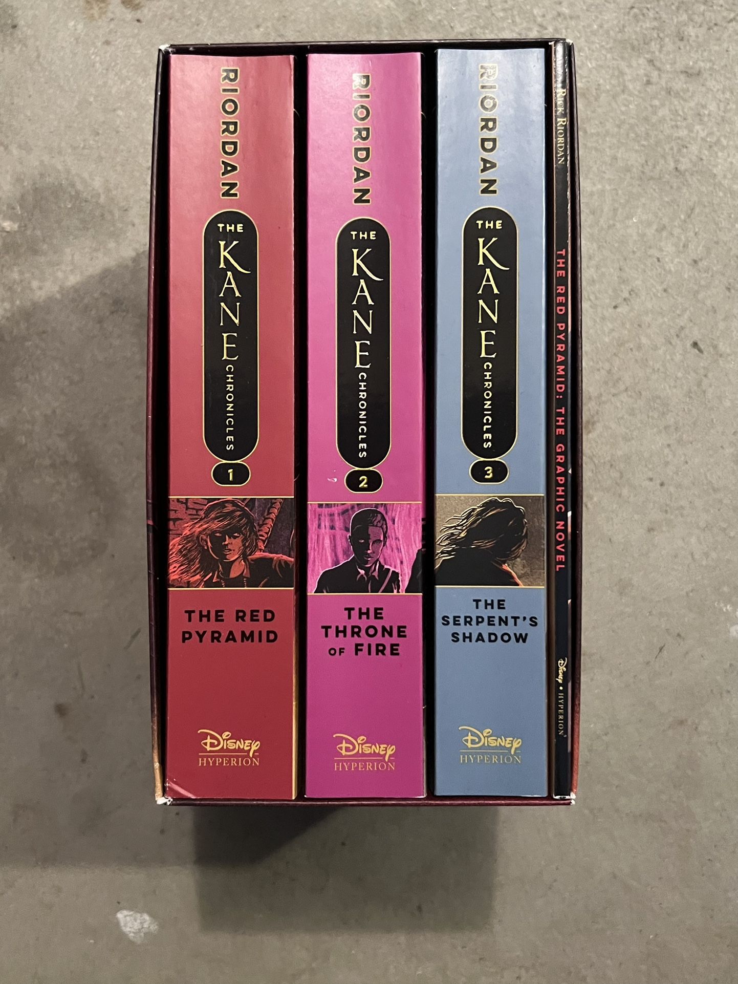 Kane Chronicles Book Set