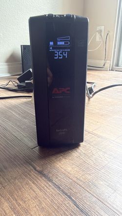 APC Back-UPS 1500 UPS Battery Backup