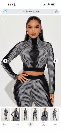 Medium Fashion Nova 2- piece Set
