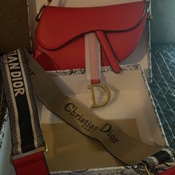 Red Dior Bag For Sale