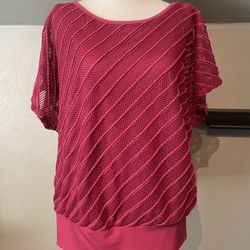 Ab Studio pink dress shirt
