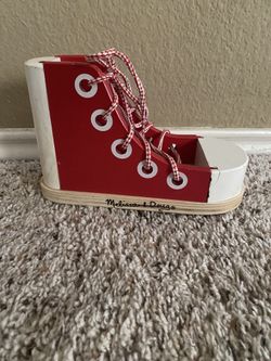 Melissa & Doug Wooden Shoe Lacing $10
